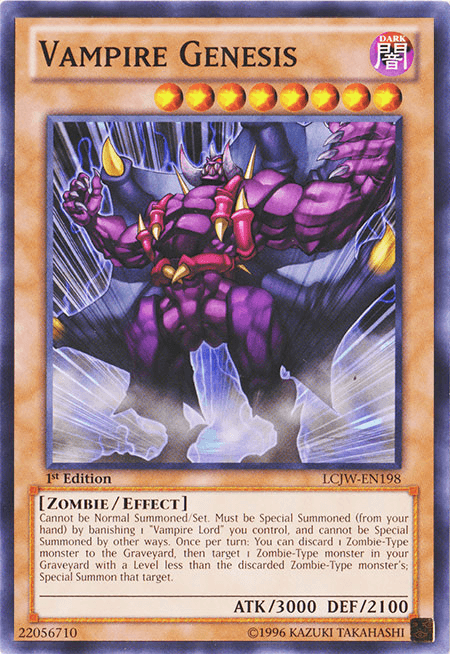 Vampire Genesis [LCJW-EN198] Common (ONLINE ORDER ONLY)