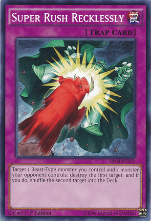 Super Rush Recklessly [BP03-EN219] Common (ONLINE ORDER ONLY)