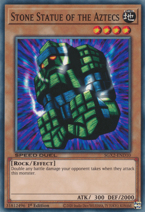 Stone Statue of the Aztecs [SGX2-END10] Common (ONLINE ORDER ONLY)