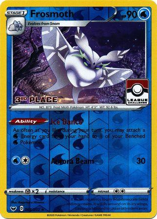 Frosmoth (064/202) (League Promo 3rd Place) [Sword & Shield: Base Set] (Online Only)