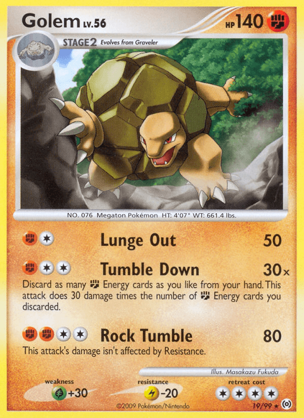 Golem (19/99) [Platinum: Arceus] (Online Only)