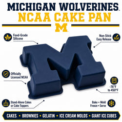 Michigan Wolverines Cake Pan