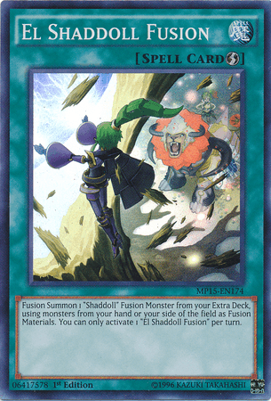 El Shaddoll Fusion [MP15-EN174] Super Rare (ONLINE ORDER ONLY)