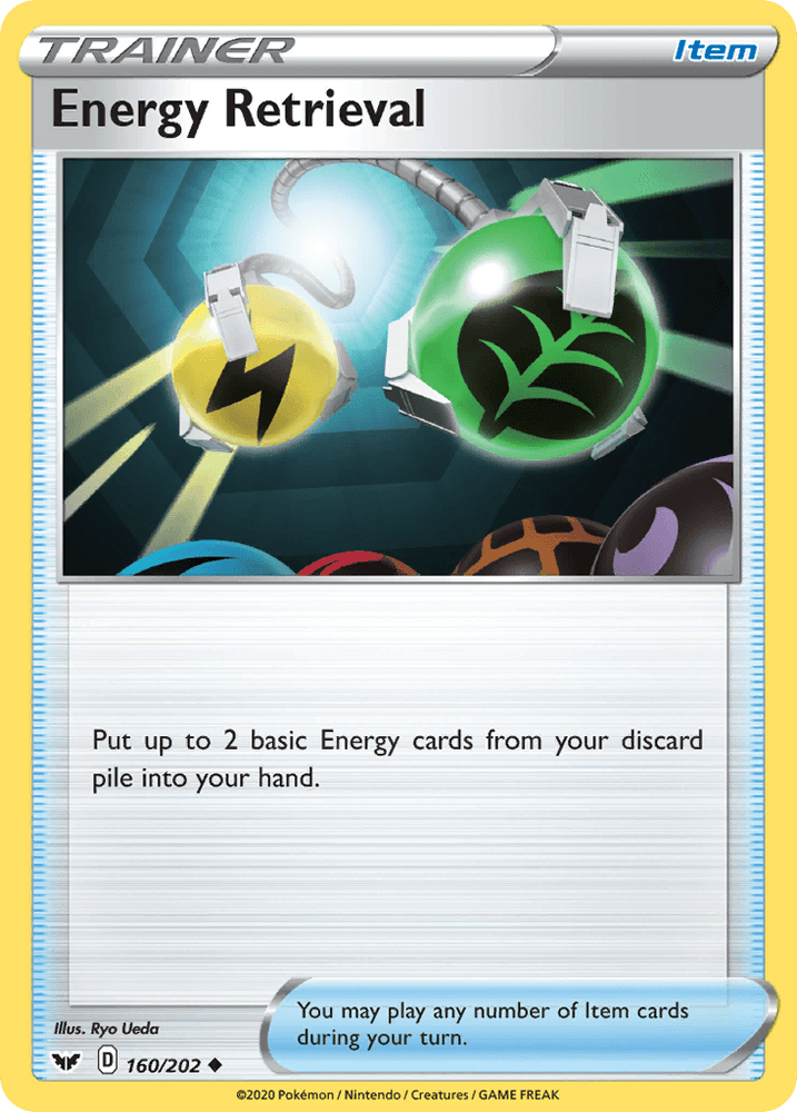 Energy Retrieval (160/202) [Sword & Shield: Base Set] (Online Only)