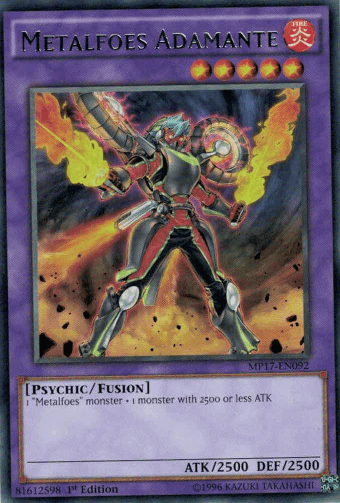 Metalfoes Adamante [MP17-EN092] Rare (ONLINE ORDER ONLY)