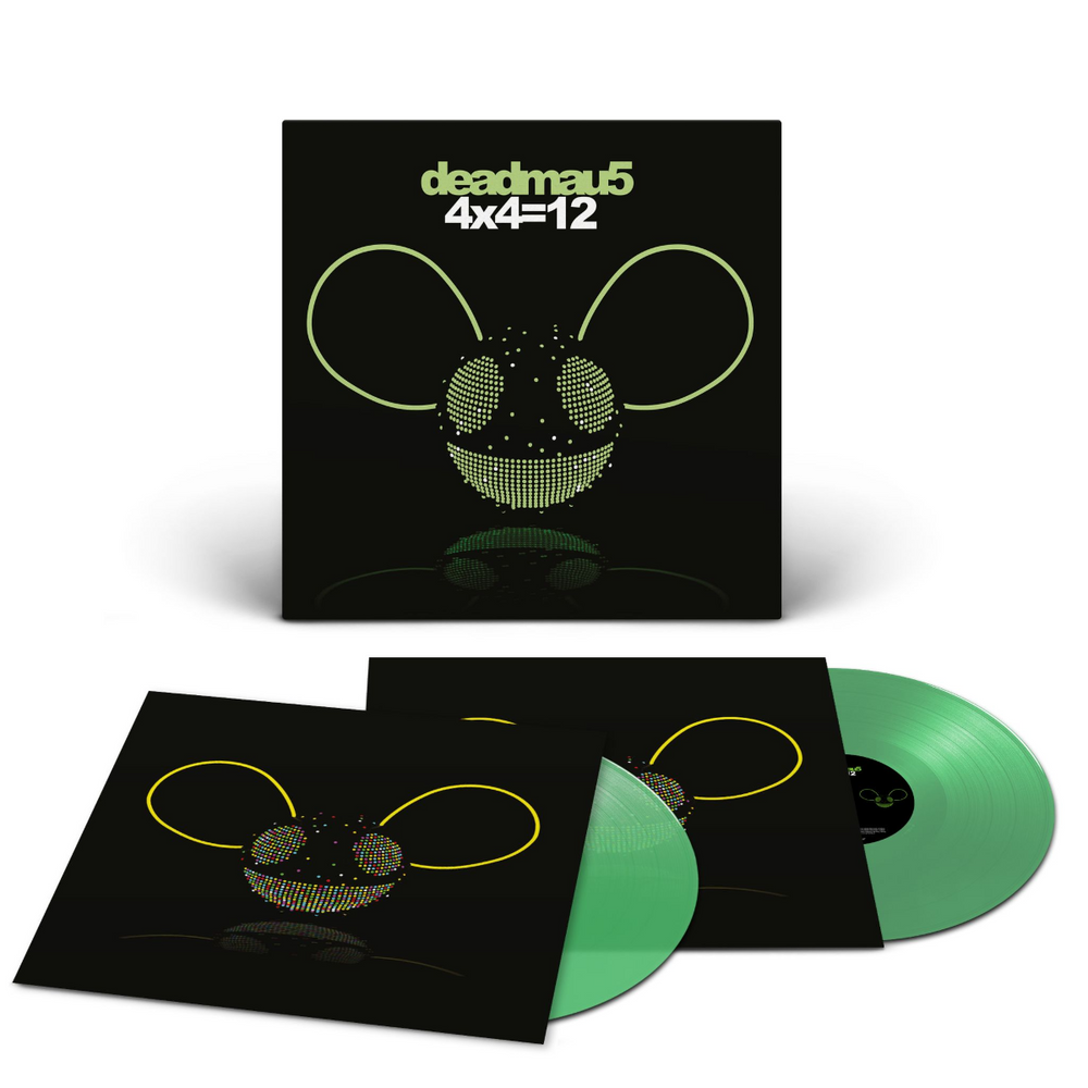 Deadmau5 - 4x4=12 (Clear Vinyl, Green) (2 Lp's) [Vinyl] (ONLINE ORDER ONLY)