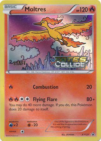 Moltres (XY127) (Staff) [XY: Black Star Promos] (Online Only)
