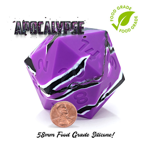 58mm 1 Silicone D20 Random EnCounter - Apocalypse Dice (Online Order Only)