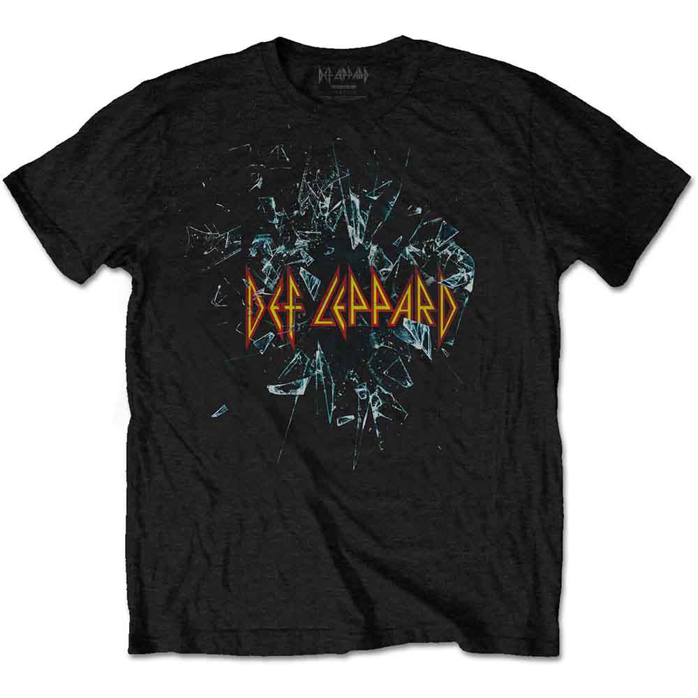 Def Leppard Shatter Logo Unisex T-Shirt (ONLINE ORDER ONLY)