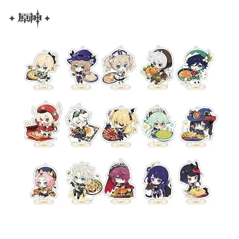 Genshin Impact Delicious Party Theme Series Acrylic Stand
