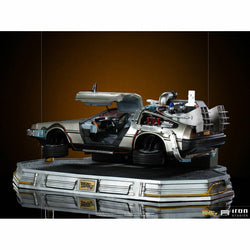 Iron Studios Back to the Future Part II DeLorean (Regular Version) 1:10 Scale Statue (ONLINE ORDER ONLY)