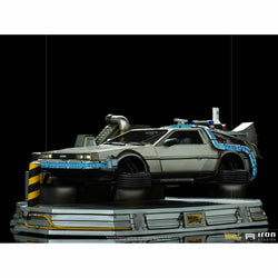 Iron Studios Back to the Future Part II DeLorean (Regular Version) 1:10 Scale Statue (ONLINE ORDER ONLY)