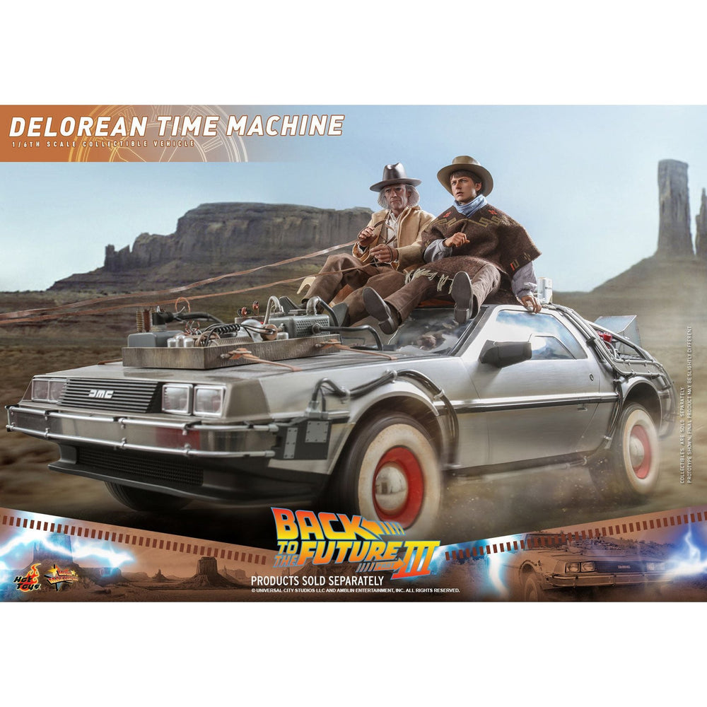 Hot Toys Back to the Future Part III 1:6 scale DeLorean Time Machine Collectible Vehicle [DROP SHIPS DIRECTLY FROM DISTRIBUTOR] (ONLINE ORDER ONLY)
