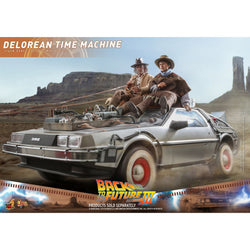 Hot Toys Back to the Future Part III 1:6 scale DeLorean Time Machine Collectible Vehicle [DROP SHIPS DIRECTLY FROM DISTRIBUTOR] (ONLINE ORDER ONLY)