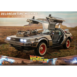 Hot Toys Back to the Future Part III 1:6 scale DeLorean Time Machine Collectible Vehicle [DROP SHIPS DIRECTLY FROM DISTRIBUTOR] (ONLINE ORDER ONLY)