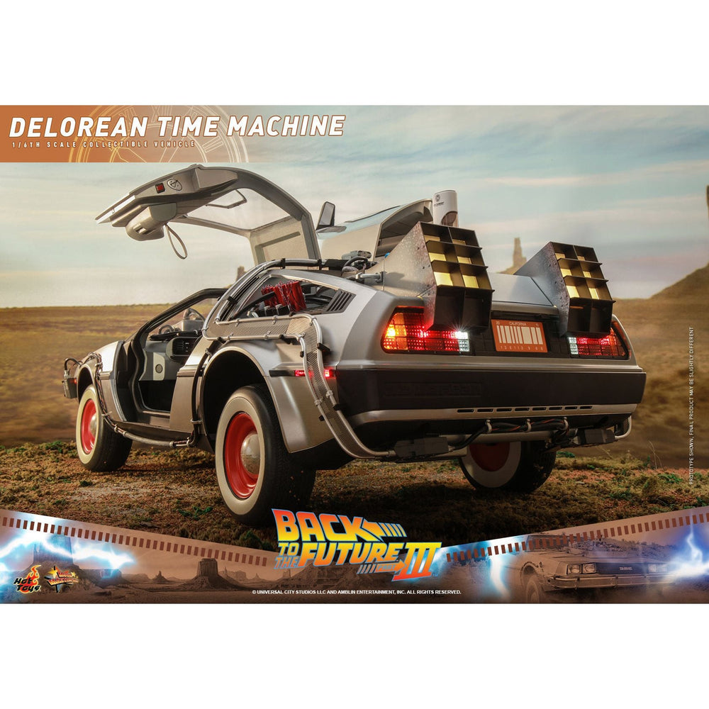 Hot Toys Back to the Future Part III 1:6 scale DeLorean Time Machine Collectible Vehicle [DROP SHIPS DIRECTLY FROM DISTRIBUTOR] (ONLINE ORDER ONLY)