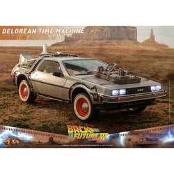 Hot Toys Back to the Future Part III 1:6 scale DeLorean Time Machine Collectible Vehicle [DROP SHIPS DIRECTLY FROM DISTRIBUTOR] (ONLINE ORDER ONLY)