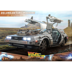 Hot Toys Back to the Future Part III 1:6 scale DeLorean Time Machine Collectible Vehicle [DROP SHIPS DIRECTLY FROM DISTRIBUTOR] (ONLINE ORDER ONLY)