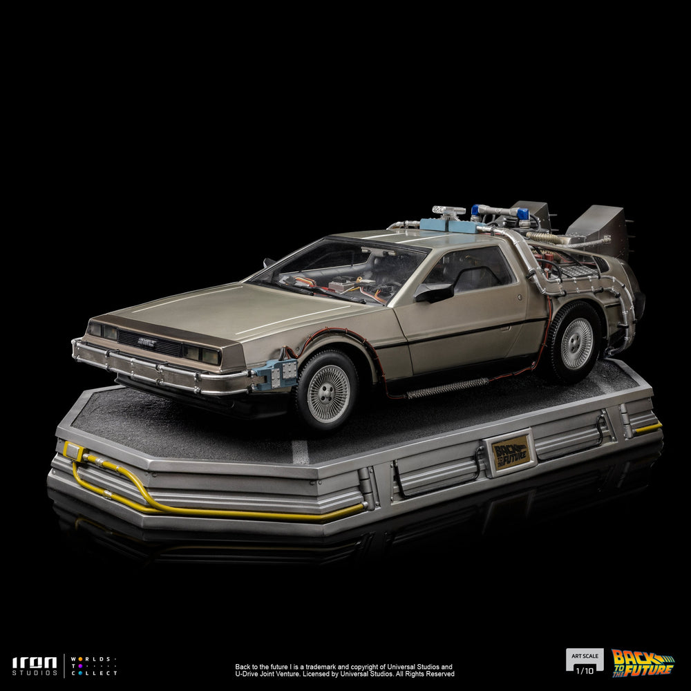 Iron Studios Back to the Future DeLorean 1:10 Scale Statue (ONLINE ORDER ONLY)