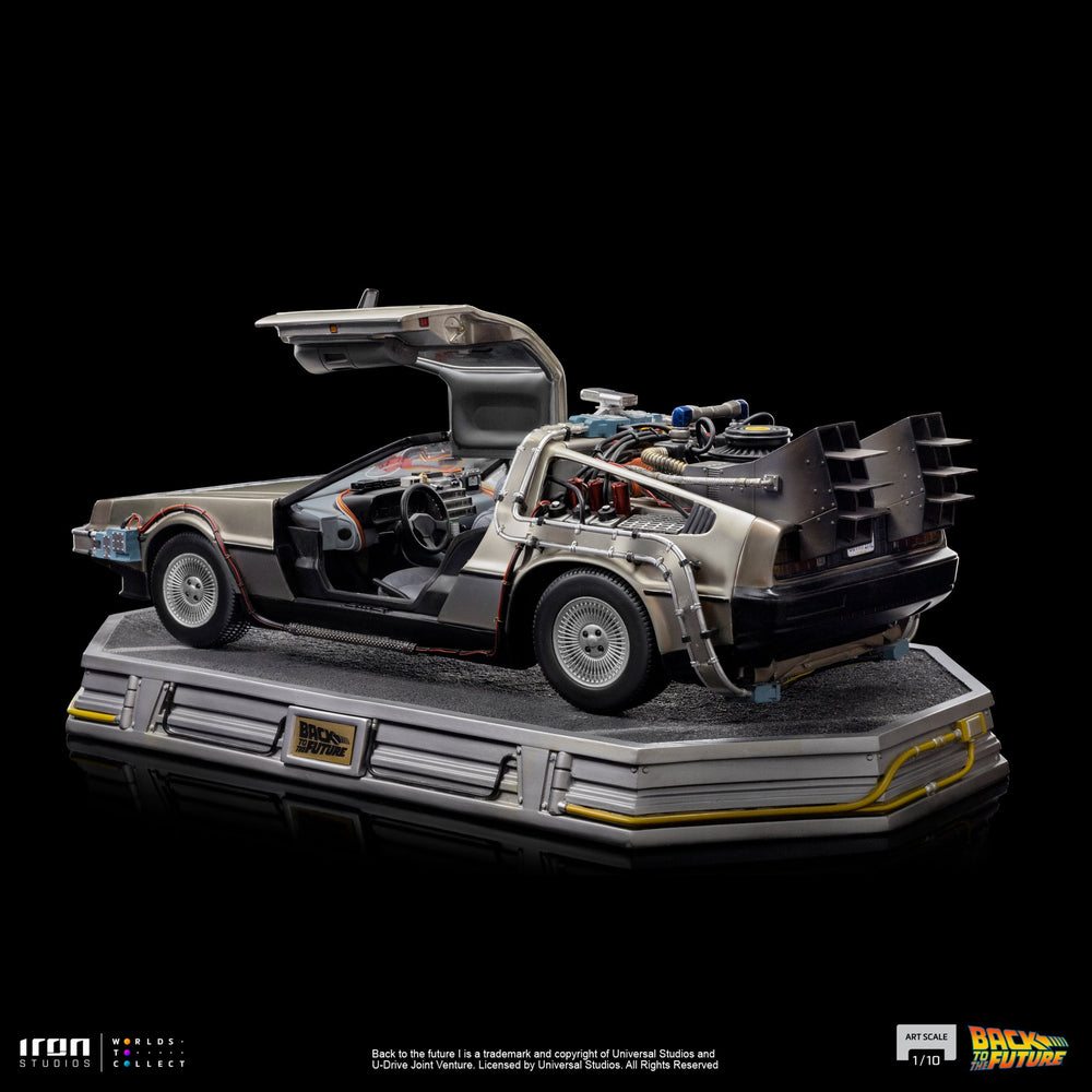 Iron Studios Back to the Future DeLorean 1:10 Scale Statue (ONLINE ORDER ONLY)