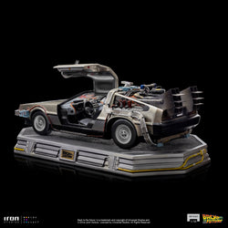 Iron Studios Back to the Future DeLorean 1:10 Scale Statue (ONLINE ORDER ONLY)