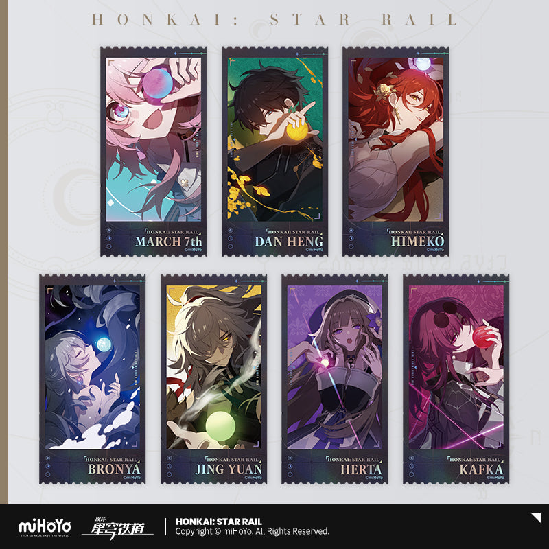Departure Countdown Series Laser Commemorative Ticket Set (ONLINE ORDER ONLY)