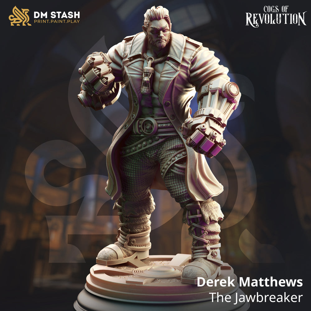 Derek Matthews, The Jawbreaker (Male Human Brawler) (Online Order Only)