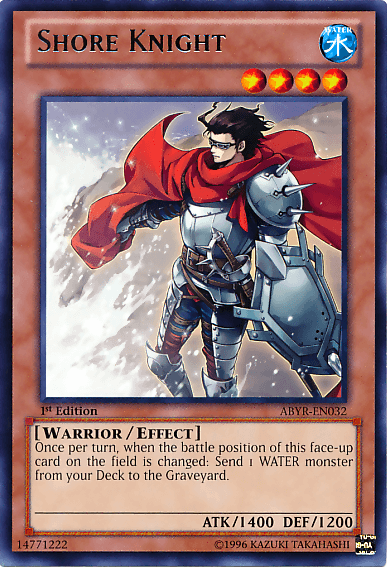 Shore Knight [ABYR-EN032] Rare (ONLINE ORDER ONLY)