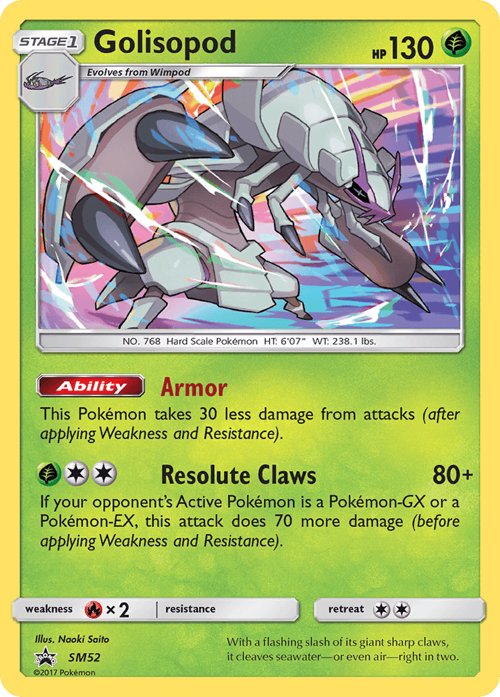Golisopod (SM52) [Sun & Moon: Black Star Promos] (Online Only)