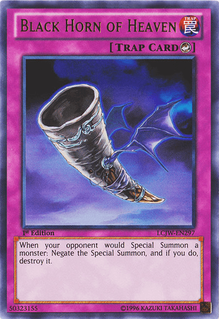 Black Horn of Heaven [LCJW-EN297] Ultra Rare (ONLINE ORDER ONLY)