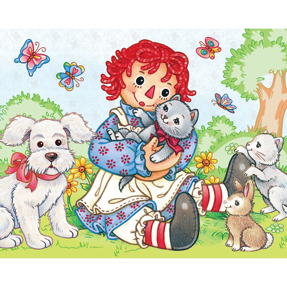 Raggedy Ann 100 Piece Jigsaw Puzzles 4-Pack (ONLINE ORDER ONLY)