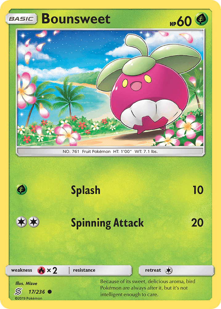 Bounsweet (17/236) [Sun & Moon: Unified Minds] (Online Only)