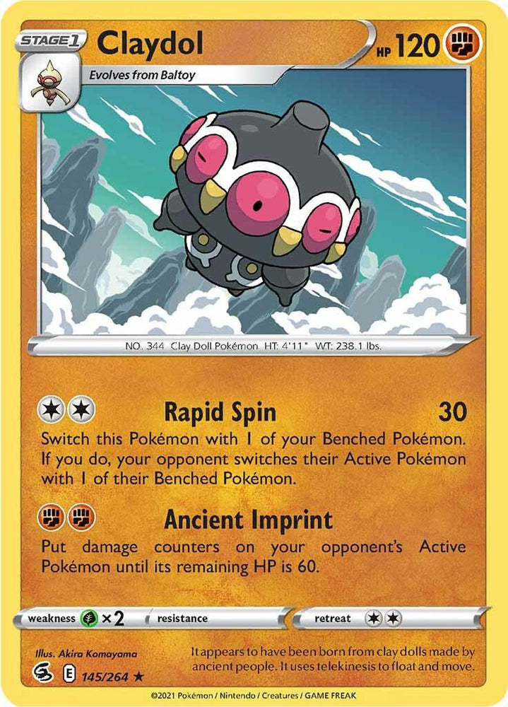 Claydol (145/264) [Sword & Shield: Fusion Strike] (Online Only)
