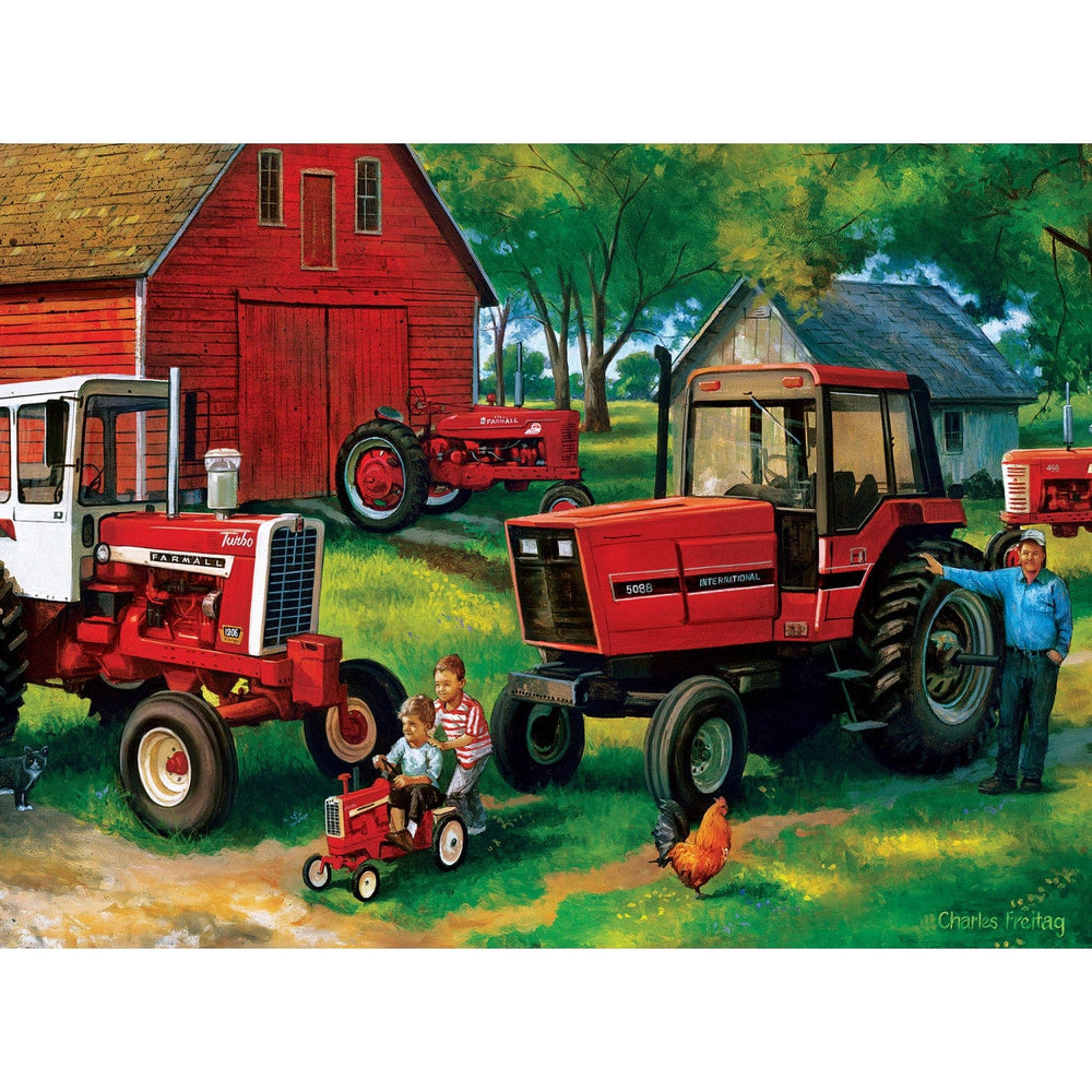 Farmall - 500 Piece Jigsaw Puzzles 4-Pack
