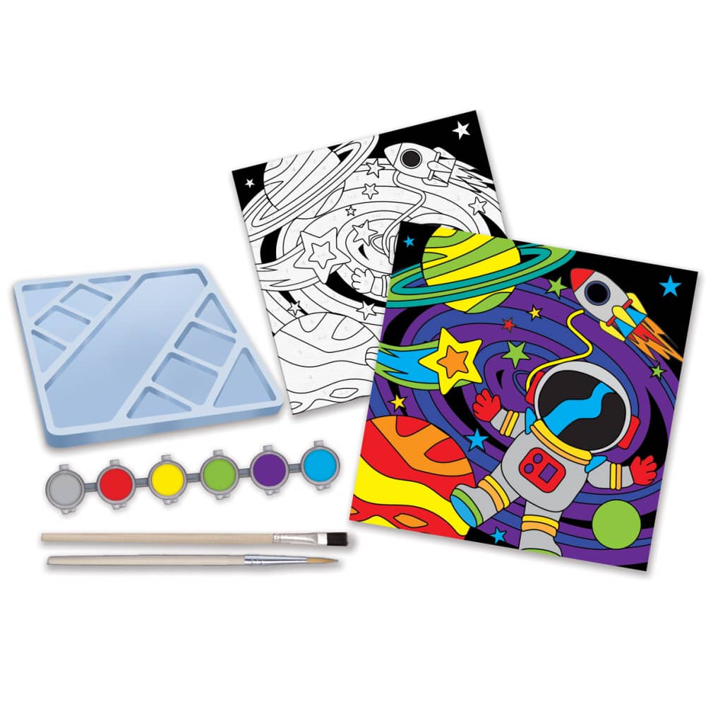 Space Explorers - Paint by Number Kids