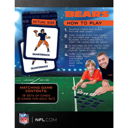 Chicago Bears Matching Game
