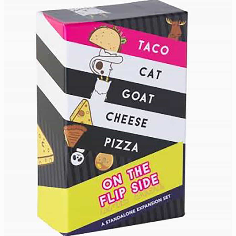 Taco Cat Goat Cheese Pizza: On Flip Side - Board Game (Online Order Only)