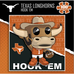 Texas Longhorns - NCAA Mascot 100 Piece Jigsaw Puzzle