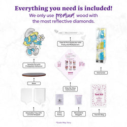 Diamond Art Club – Sparkle Pals™ - Smurfette™ (ONLINE ORDER ONLY)