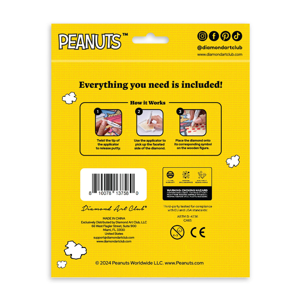 Diamond Art Club – Sparkle Pals™ - Woodstock™ (ONLINE ORDER ONLY)
