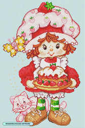 Diamond Art Club – Strawberry Shortcake and Custard (ONLINE ORDER ONLY)