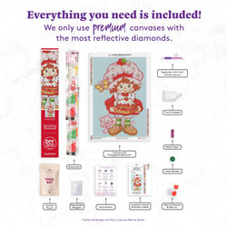 Diamond Art Club – Strawberry Shortcake and Custard (ONLINE ORDER ONLY)