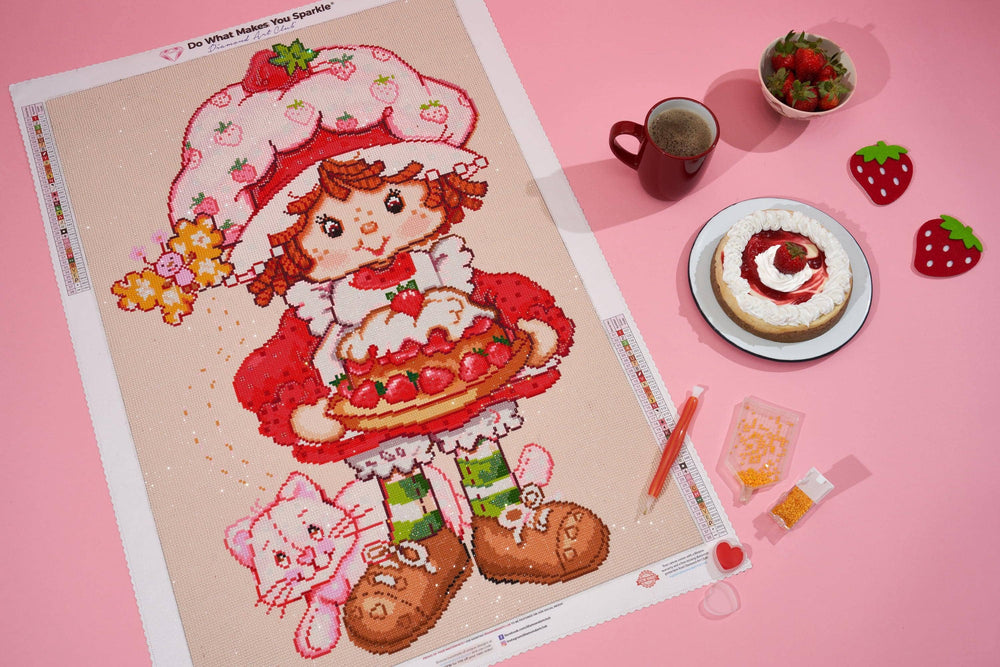 Diamond Art Club – Strawberry Shortcake and Custard (ONLINE ORDER ONLY)