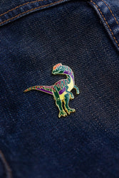 Dilophosaurus Enamel Pin (Dilophosaurus wetherilli)