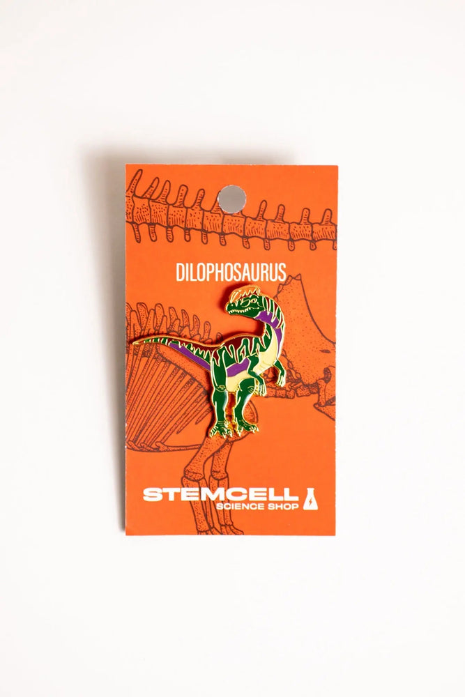 Dilophosaurus Enamel Pin (Dilophosaurus wetherilli)