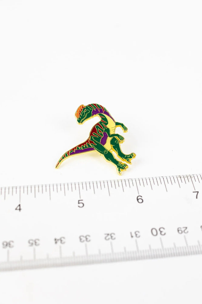 Dilophosaurus Enamel Pin (Dilophosaurus wetherilli)