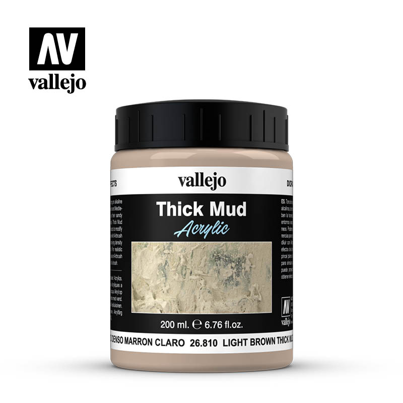 Vallejo Diorama FX:  Light Brown Mud
