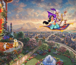 Aladdin Disney Thomas Kinkade Framed Art Print (ONLINE ORDER ONLY)