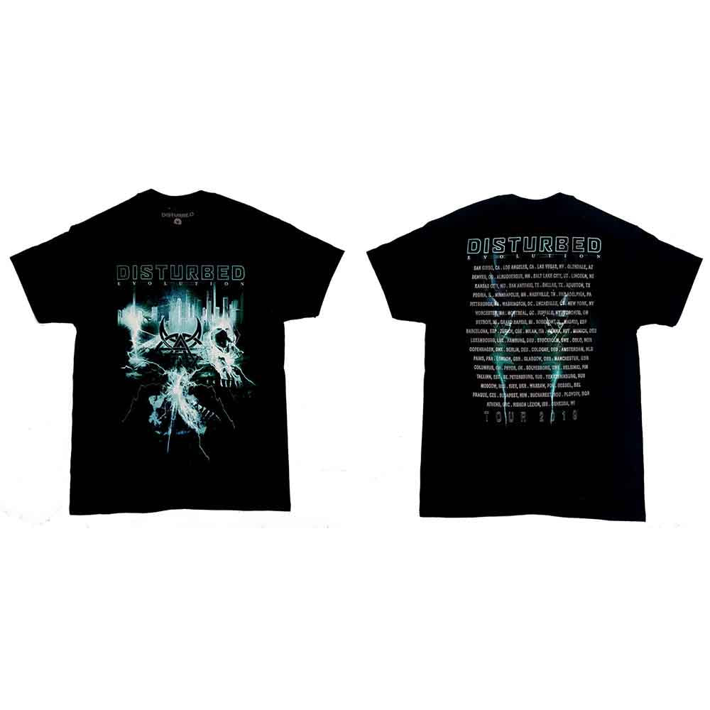 Disturbed - Apocalypse Date back [T-Shirt] (ONLINE ORDER ONLY)
