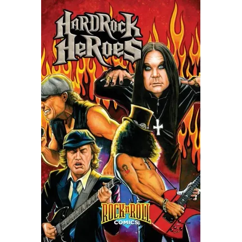 Rock and Roll Comics: Hard Rock Heroes - Hardcover (ONLINE ORDER ONLY)